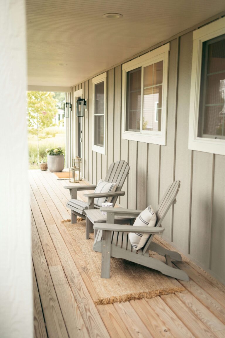 spring porch ideas chairs on porch