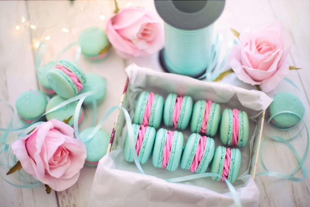 mothers day gifts and spring gifts macarons