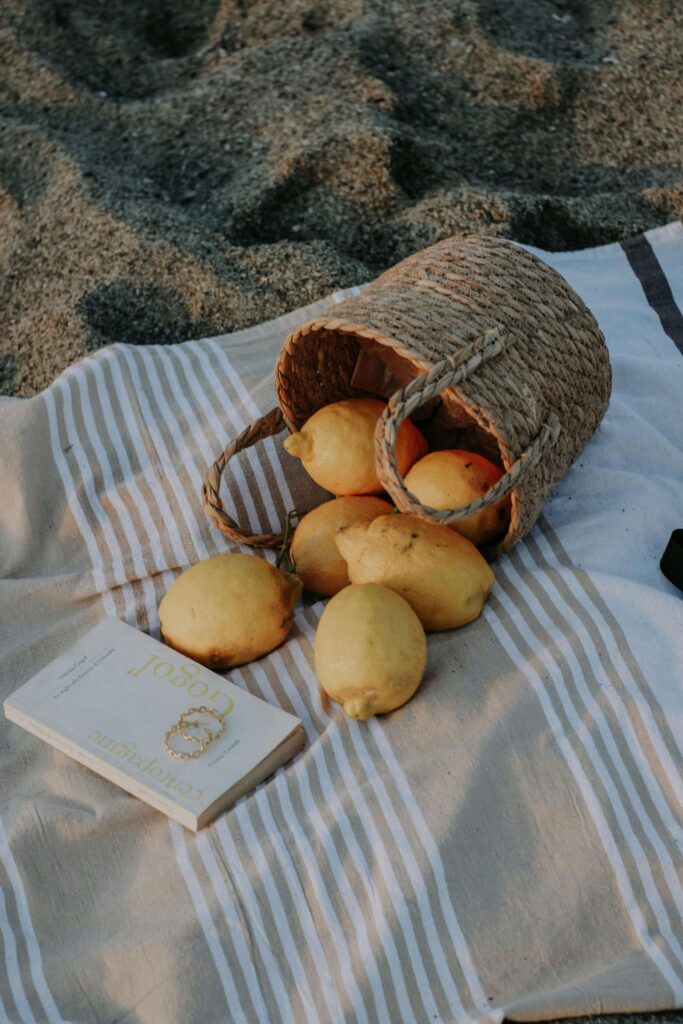 basket gift for spring