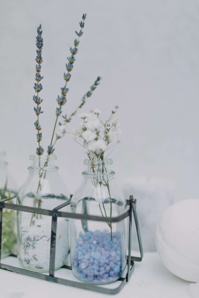 Mothers day brunch ideas featuring lavender sachets and simmer pots for a fresh spring scent